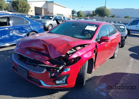 2020 Ford Fusion Plug-In Hybrid Titanium из США, поврежденный, VIN 3FA6P0SU3LR234519